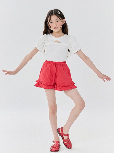 Lace Frill Pants