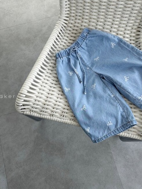 Ribbon Wide Pants