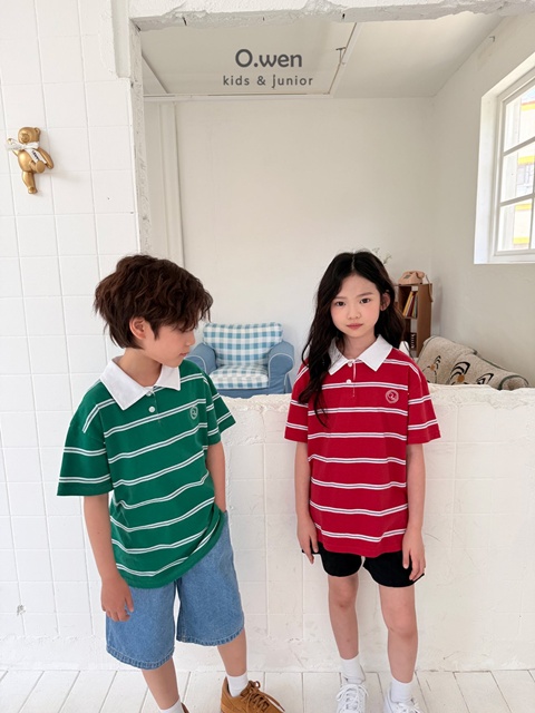 Multi Boxy Fit Collar Tee