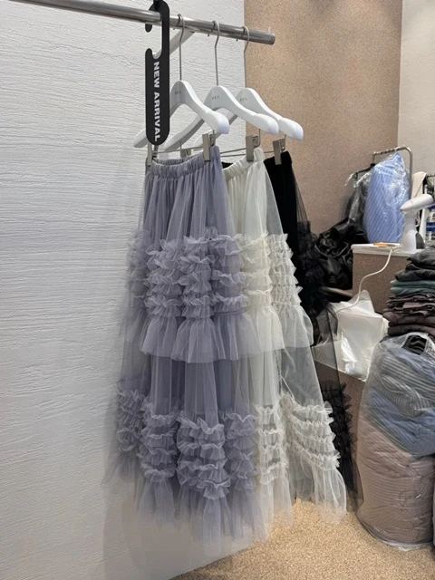 Shiny Frill Skirt Shiny Frill Skirt