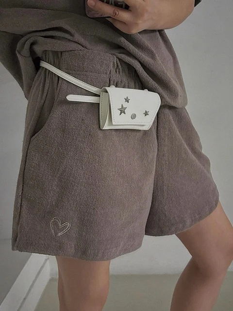 Heart Terry Shorts Heart Terry Shorts