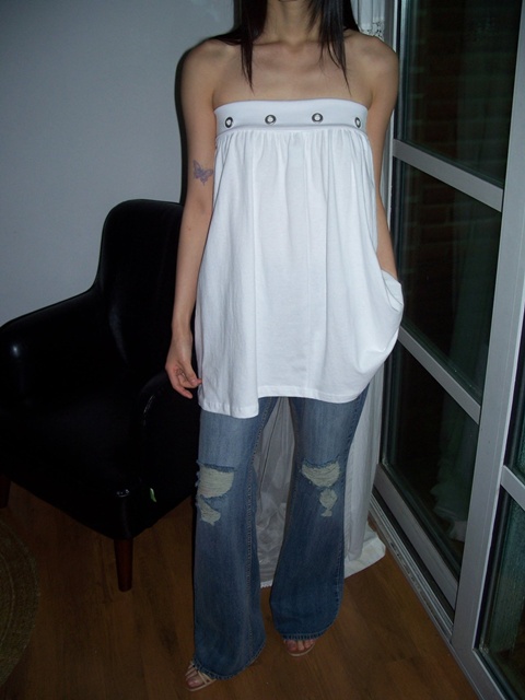 Eyelet Skirt (also wearable as top) Eyelet Skirt (also wearable as top)