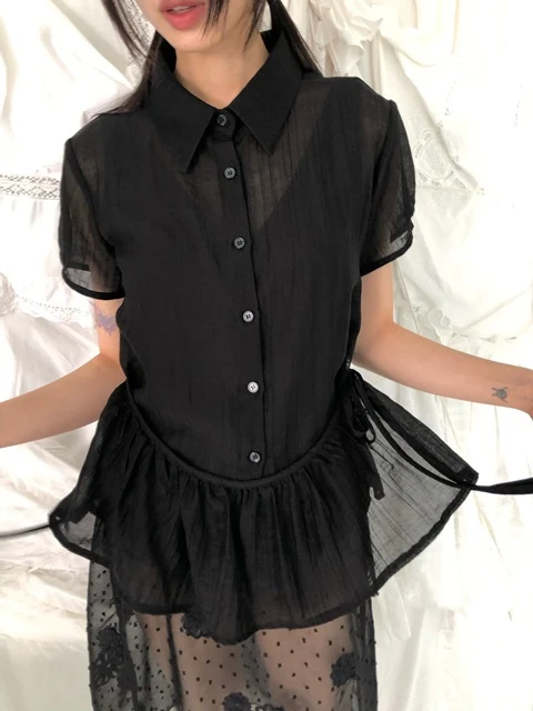 Meringue Frill Shirt Meringue Frill Shirt