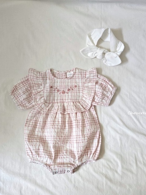 Check Frill Suit Check Frill Suit