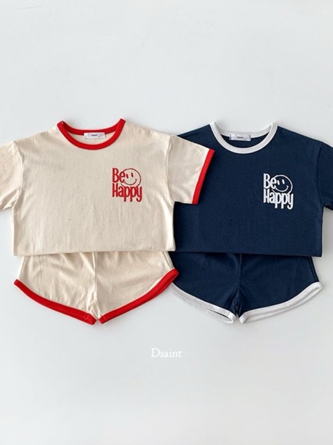Be Happy Ribbed Set Be Happy Ribbed Set