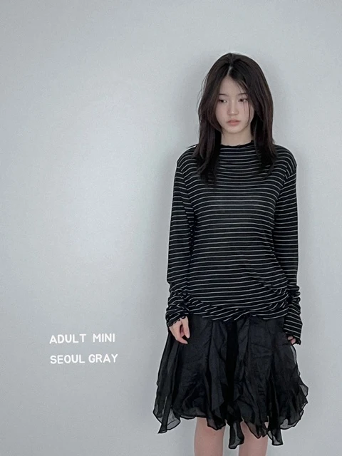 Adult Dot Stripe Tee