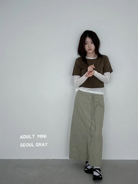 Adult Waist Tie Skirt