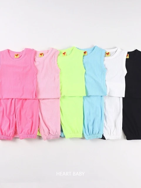Summer Sleeveless Set Summer Sleeveless Set