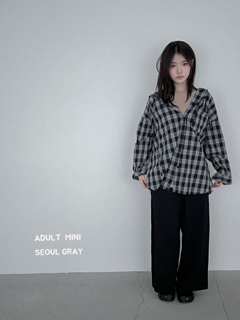 Adult Side Pintuck Simple Pants