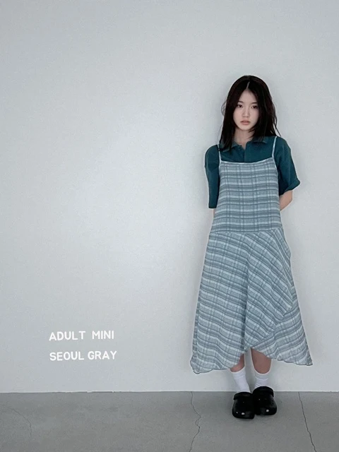 Adult Sky Checkered One-piece