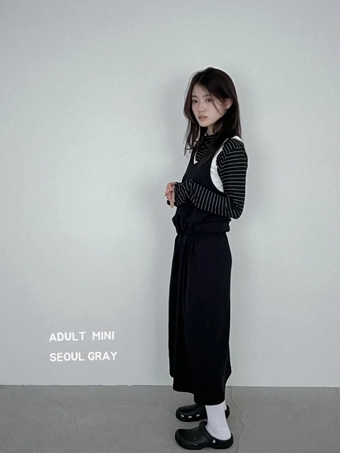 Adult Long Waist Tie One-piece