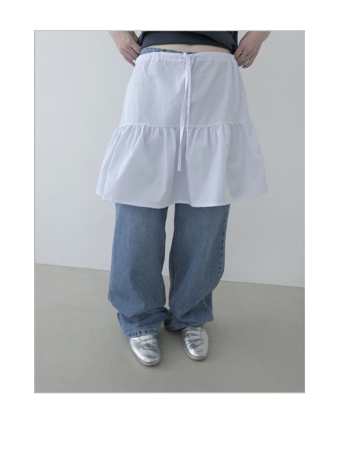 Shirring Midi Skirt Shirring Midi Skirt