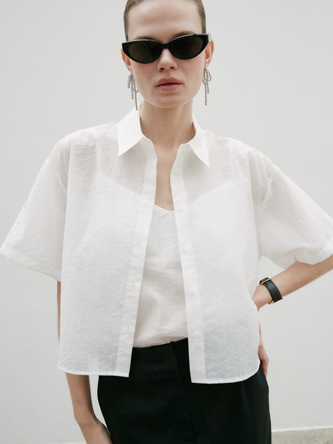 H See-Through Short Sleeve Set H See-Through Short Sleeve Set