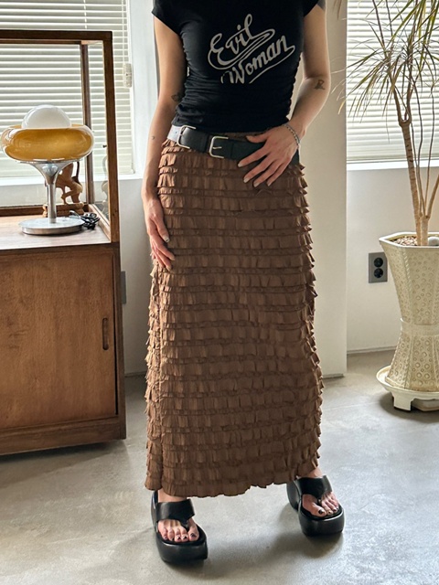 Ruffle Cut Skirt