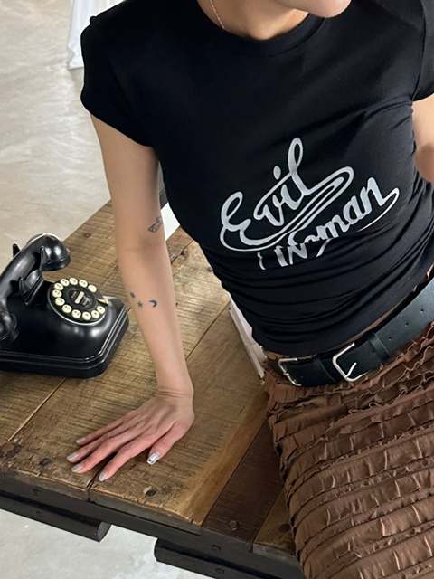 Cap Shirring Tee