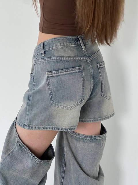 More Denim Pants