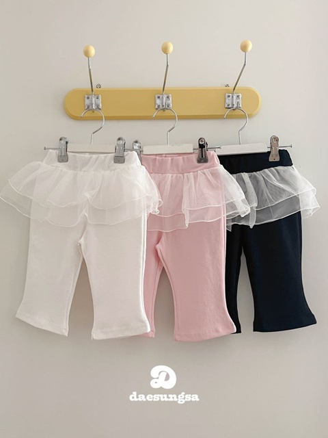 Tiered Lace Flare Pants Tiered Lace Flare Pants