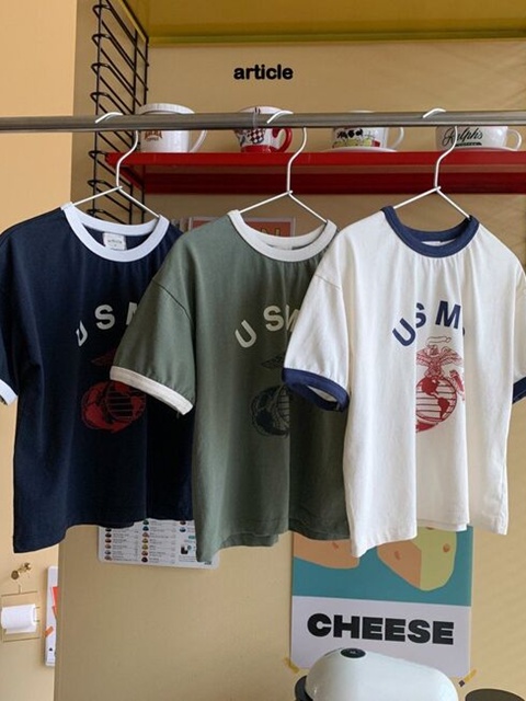 USMC Ringer Tee