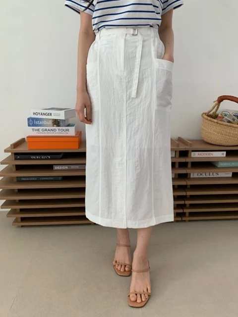 Belt Pocket Skirt Belt Pocket Skirt