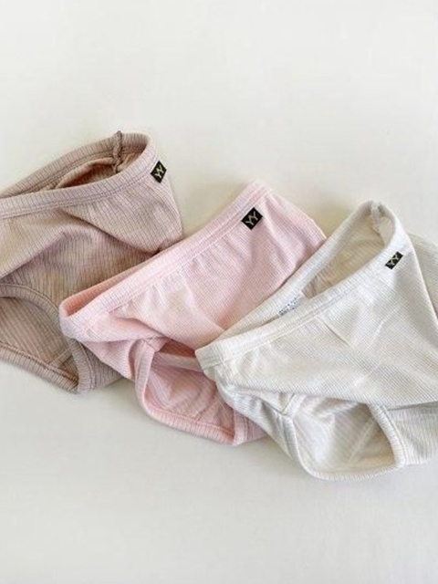 Banana Ribbed Girl Underwear