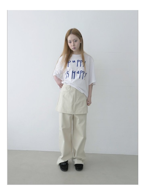 Double Skirt Pants Double Skirt Pants