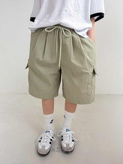 Ribbed Bermuda Pants Ribbed Bermuda Pants