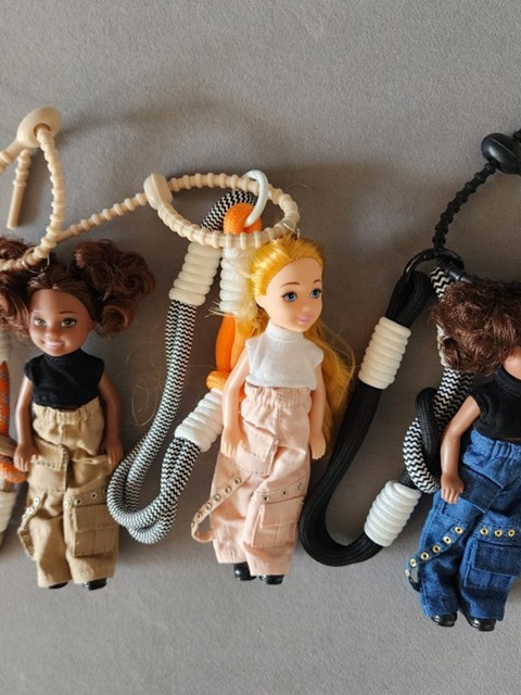 Cargo Pants Barbie Keyring Cargo Pants Barbie Keyring