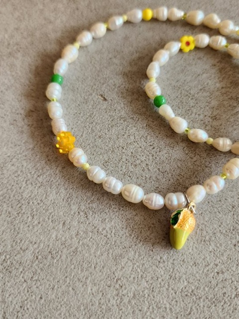 Surgical Mango Necklace