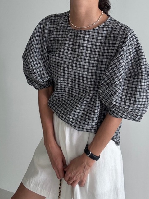 Check Blouse Check Blouse