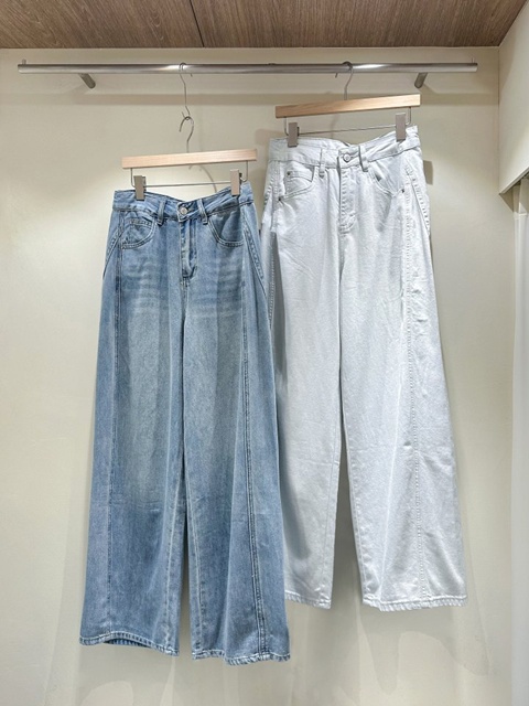 Summer Wide Denim Pants Summer Wide Denim Pants