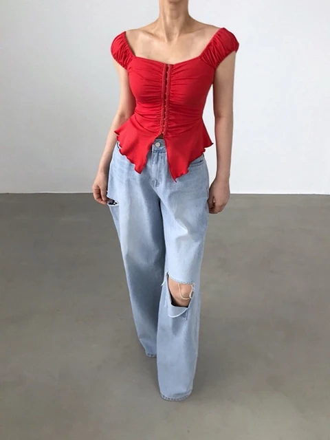 Neris Shirring Top Neris Shirring Top