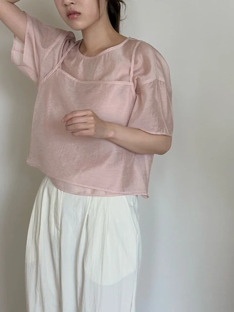 Set Slip Blouse Set Slip Blouse