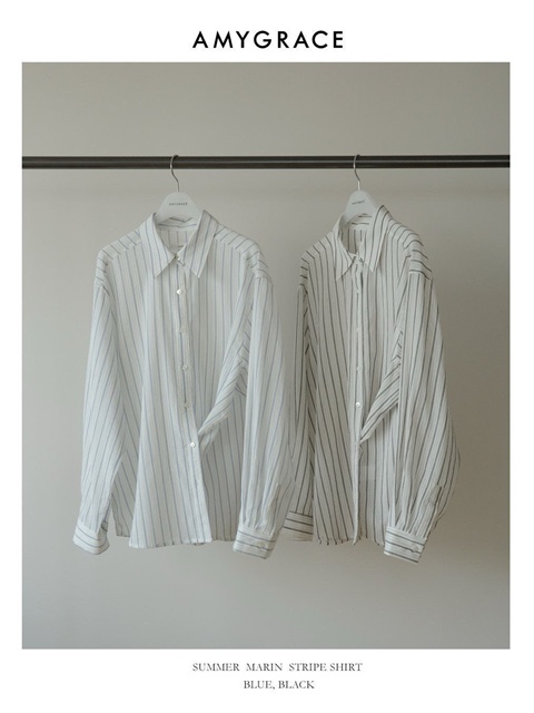 Summer Marine Stripe Shirt Summer Marine Stripe Shirt