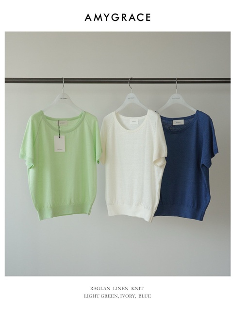Raglan Linen Knit