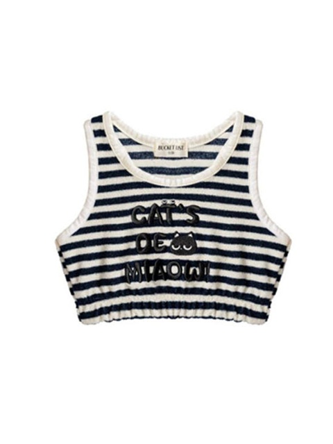 Cats Crop Sleeveless Cats Crop Sleeveless
