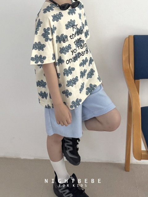 Lettering Cloud Short Sleeve Tee Lettering Cloud Short Sleeve Tee