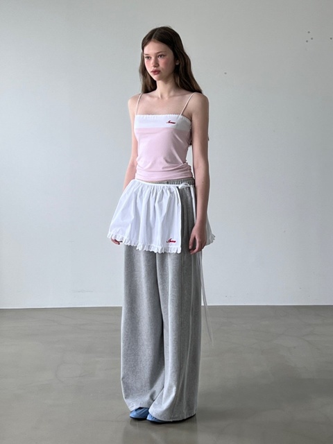Flutter Embroidered Top