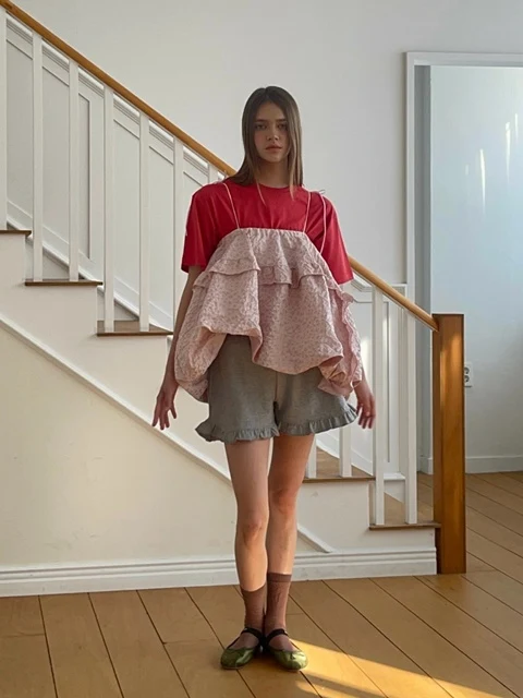 Frill Banding Shorts