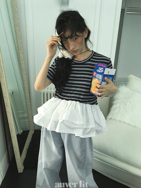 Wave Frill Tee Wave Frill Tee