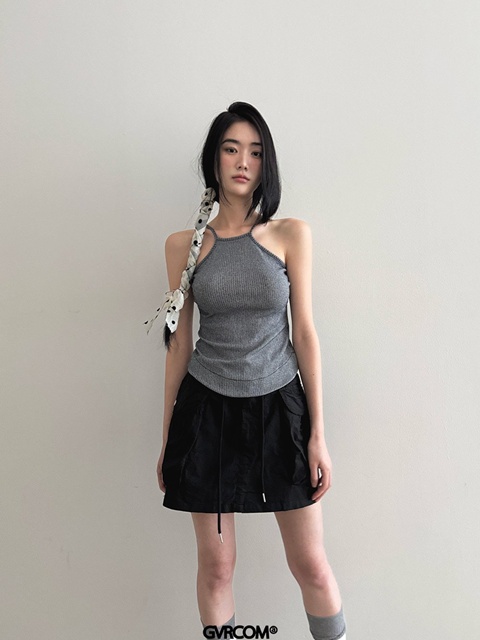Avec Halter Sleeveless Avec Halter Sleeveless