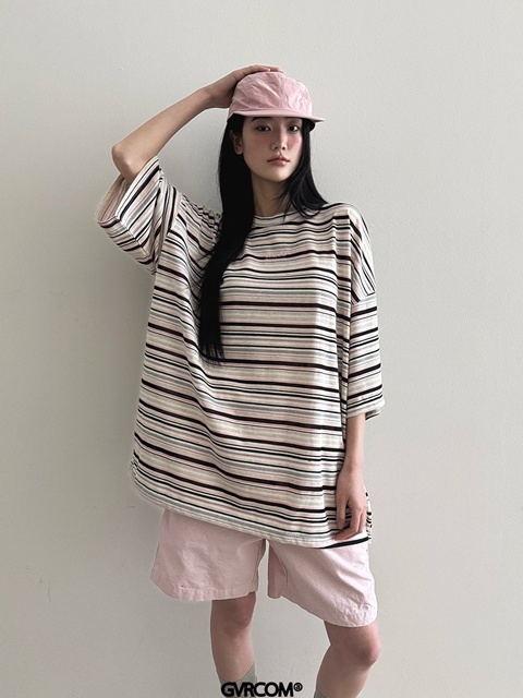 Needle Boxy Stripe Tee Needle Boxy Stripe Tee