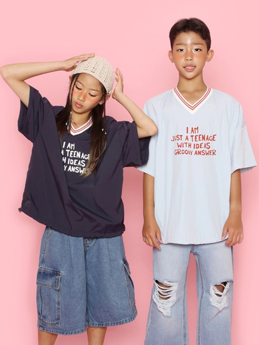 I Am V-neck Tee
