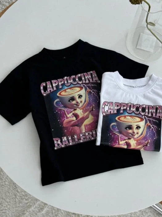 Cappuccino Short Sleeve Tee (Ballerina) Cappuccino Short Sleeve Tee (Ballerina)