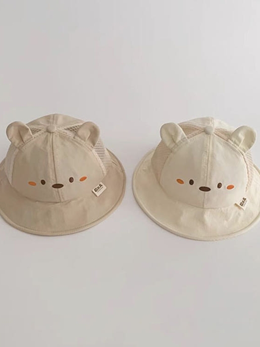 Blush Bear Bucket Hat