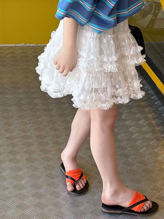 TC Lace Frill Skirt