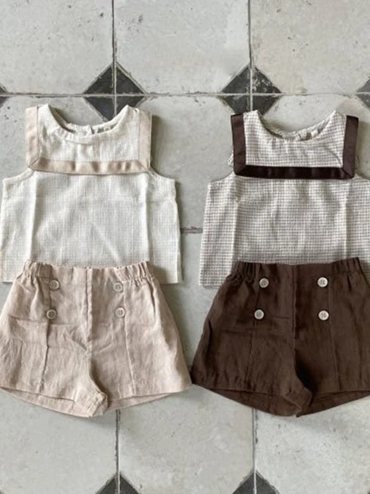 Bebe Oliver Check Set