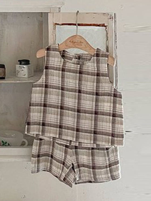 Bebe Choco Check Set