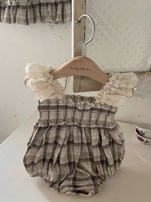 Bebe Choco Check Suit