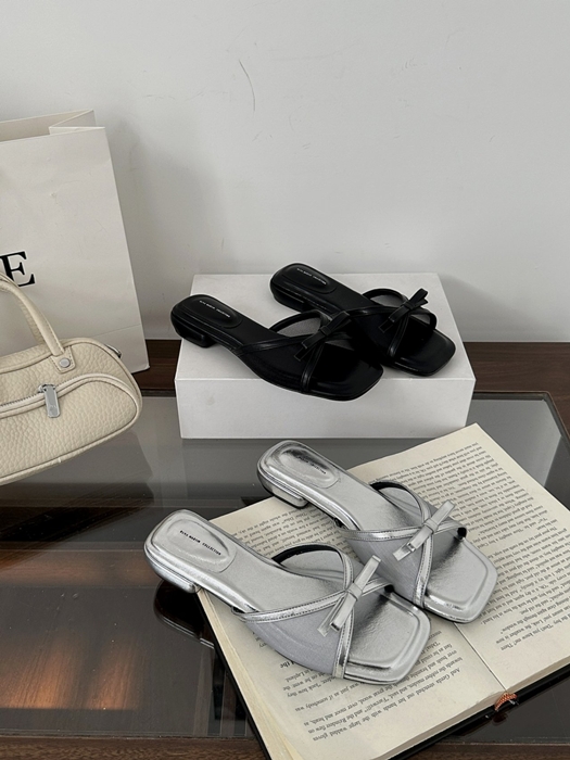 Square Mesh Ribbon Flats Square Mesh Ribbon Flats