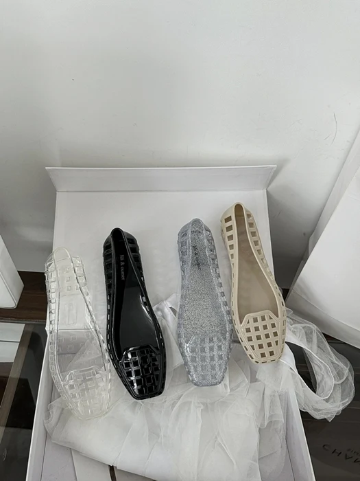 Summer Flat Jelly Shoes Summer Flat Jelly Shoes